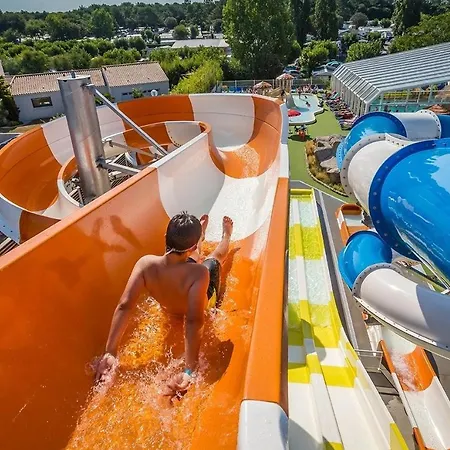Zecamping 5 Etoiles - Parc Aqua - Mh Clim Plancha - Club Enfant * Saint-Jean-dʼOrbetiers